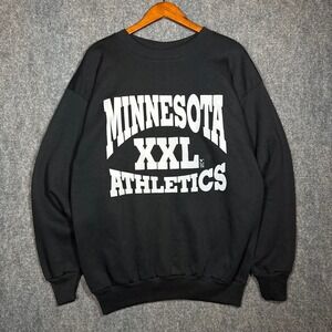 Tultex Minnesota Gophers Crewneck Sweatshirt Athletics Black Mens XL